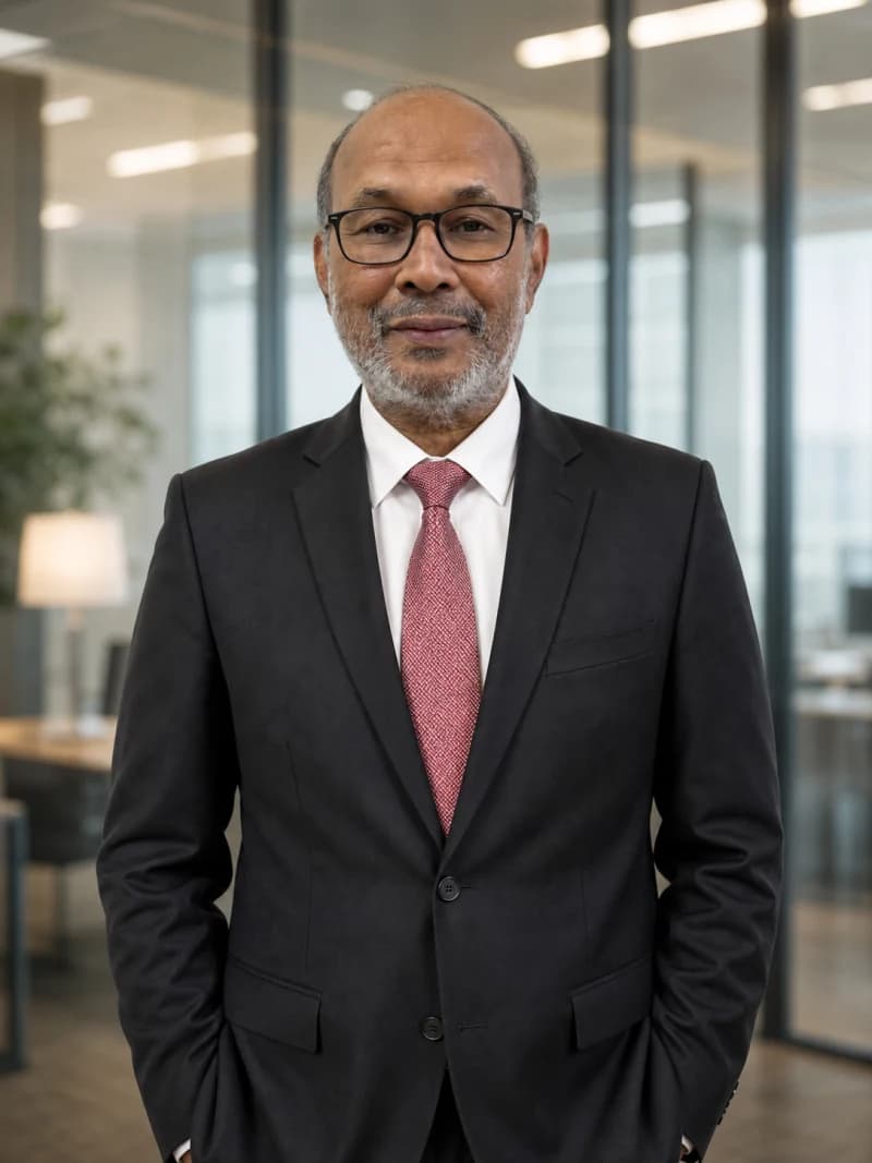 Portrait of Mr. Selvadurai Aravindan